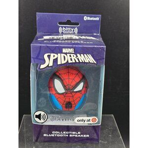 Marvel Spider-Man Bitty Boomers Collectible Bluetooth Speaker Compact Design Por